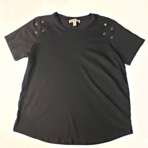 Michael Kors  Black Plus Tee Shirt